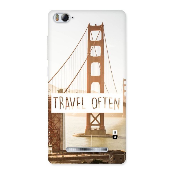 Travel Often Back Case for Xiaomi Mi4i