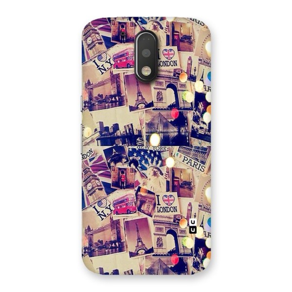 Travel Pictures Back Case for Motorola Moto G4