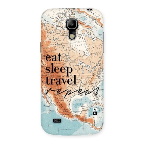 Travel Repeat Back Case for Galaxy S4 Mini