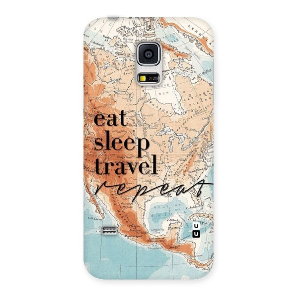 Travel Repeat Back Case for Galaxy S5 Mini