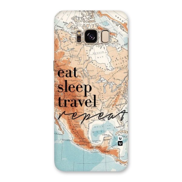 Travel Repeat Back Case for Galaxy S8