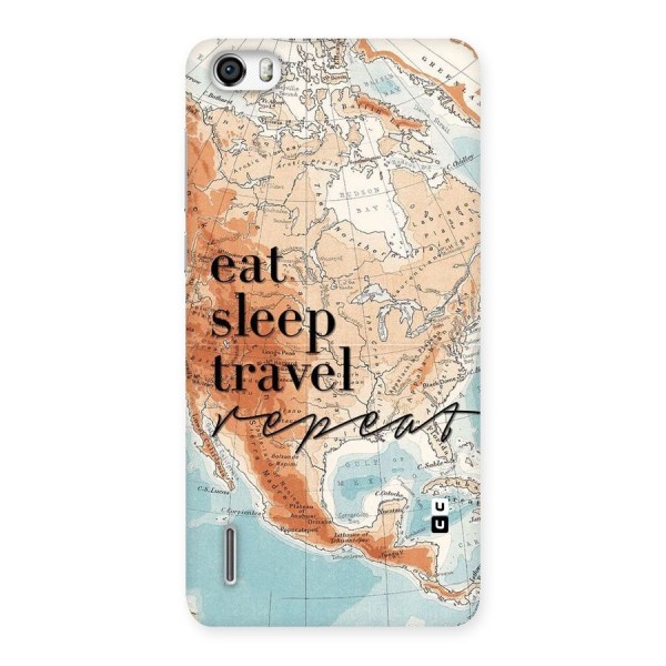 Travel Repeat Back Case for Honor 6