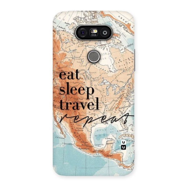 Travel Repeat Back Case for LG G5