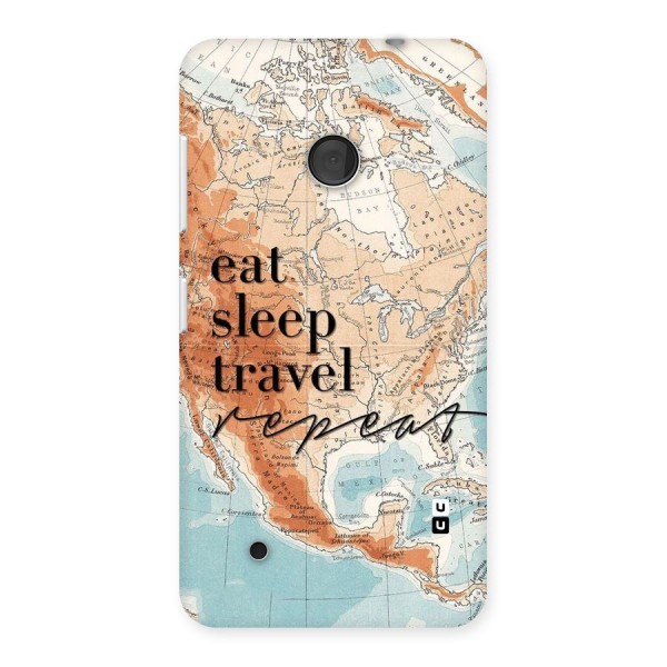 Travel Repeat Back Case for Lumia 530