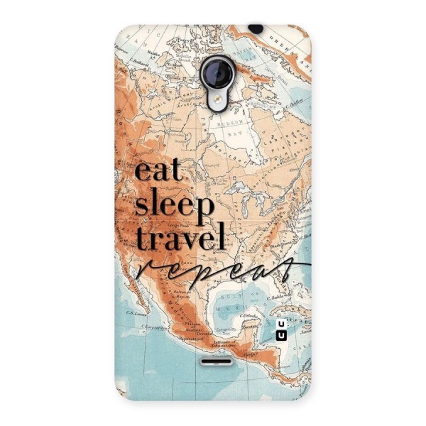 Travel Repeat Back Case for Micromax Unite 2 A106