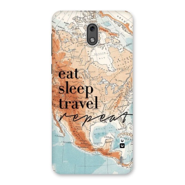 Travel Repeat Back Case for Nokia 2