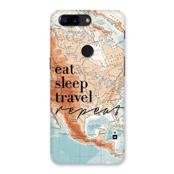 Travel Repeat Back Case for OnePlus 5T