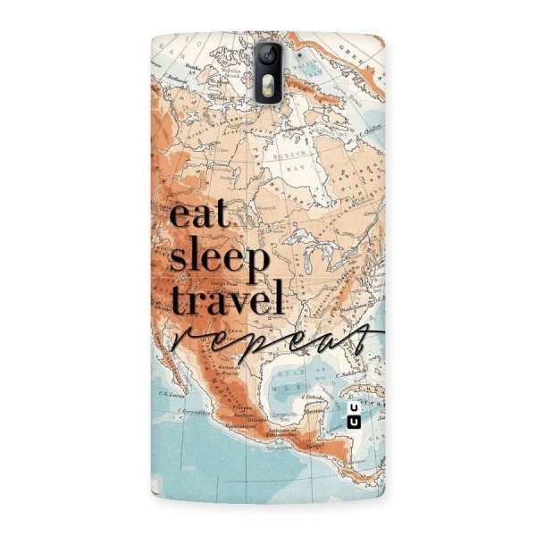 Travel Repeat Back Case for One Plus One