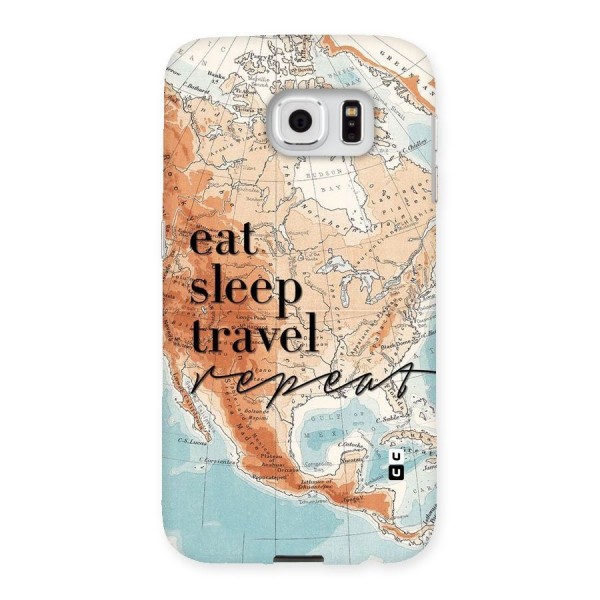 Travel Repeat Back Case for Samsung Galaxy S6