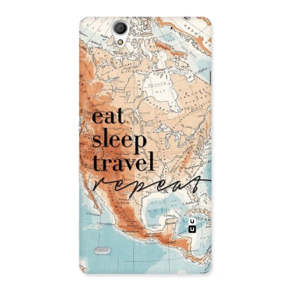 Travel Repeat Back Case for Sony Xperia C4