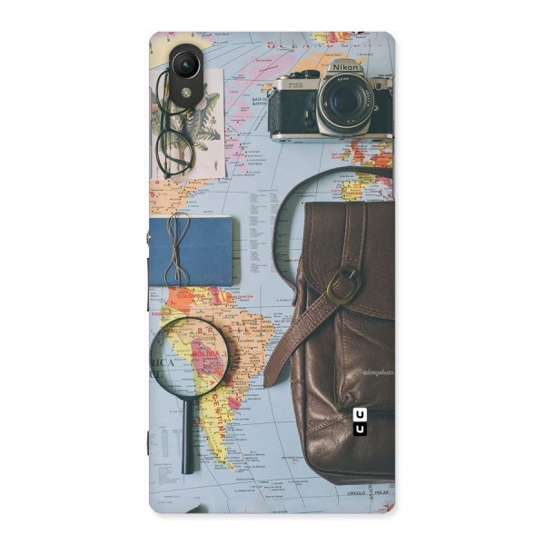 Travel Requisites Back Case for Sony Xperia Z1