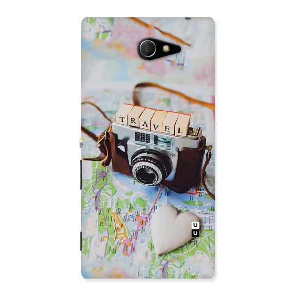 Travel Snapshot Back Case for Sony Xperia M2