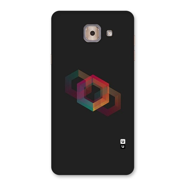 Tri-hexa Colours Back Case for Galaxy J7 Max