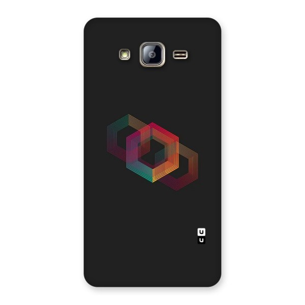 Tri-hexa Colours Back Case for Galaxy On5