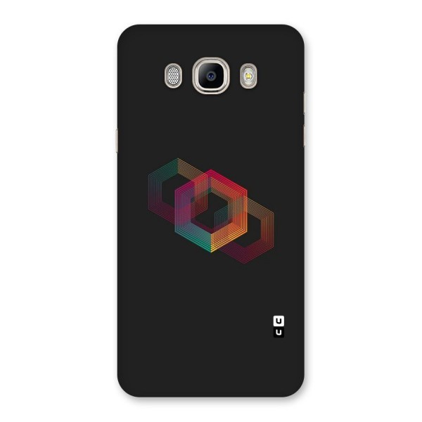 Tri-hexa Colours Back Case for Galaxy On8