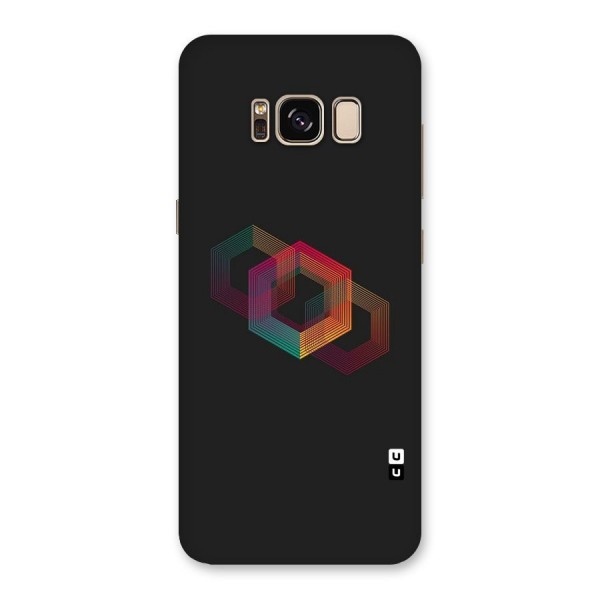 Tri-hexa Colours Back Case for Galaxy S8