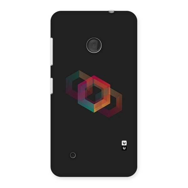 Tri-hexa Colours Back Case for Lumia 530