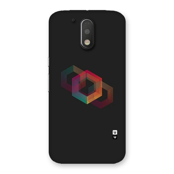 Tri-hexa Colours Back Case for Motorola Moto G4