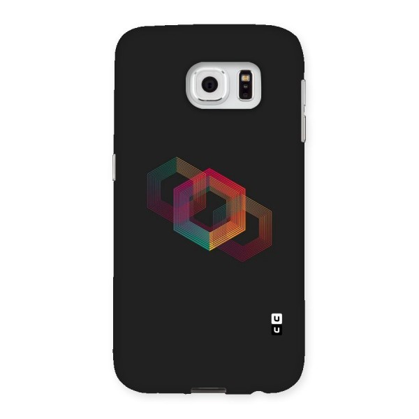 Tri-hexa Colours Back Case for Samsung Galaxy S6