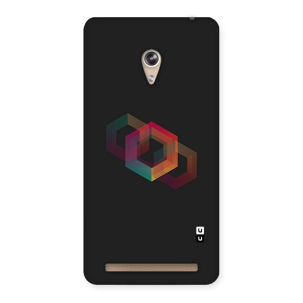 Tri-hexa Colours Back Case for Zenfone 6