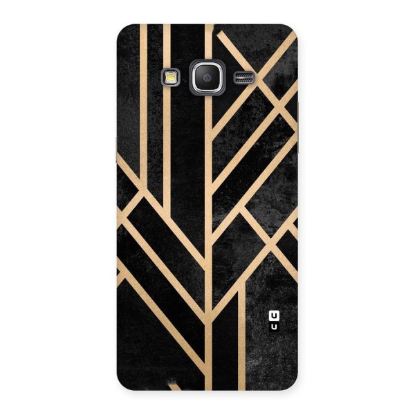 Tri Lines Gold Back Case for Galaxy Grand Prime