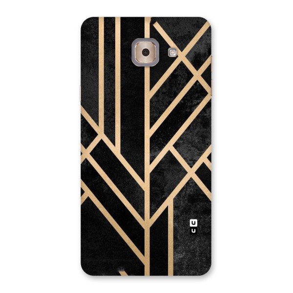 Tri Lines Gold Back Case for Galaxy J7 Max