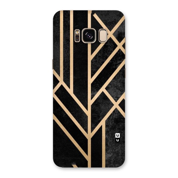 Tri Lines Gold Back Case for Galaxy S8