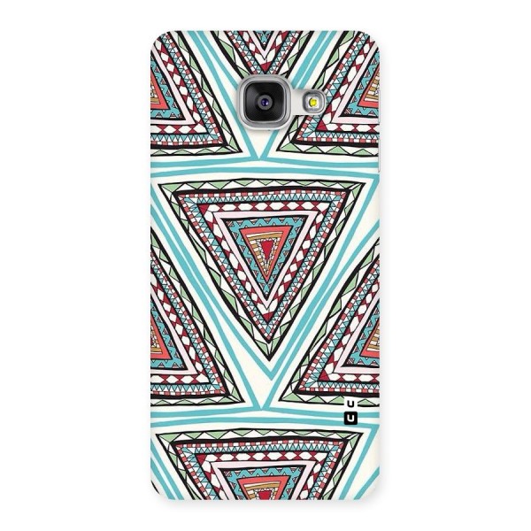 Triangle Abstract Mode Back Case for Galaxy A3 2016