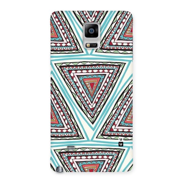 Triangle Abstract Mode Back Case for Galaxy Note 4