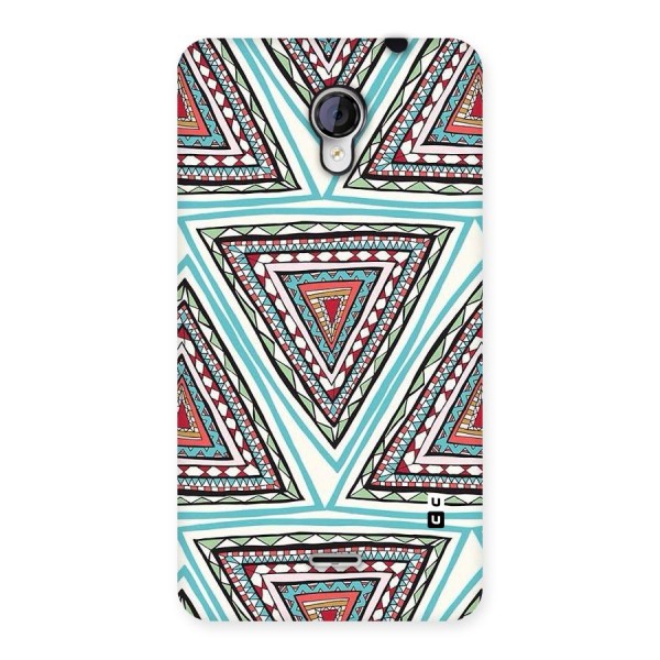 Triangle Abstract Mode Back Case for Micromax Unite 2 A106