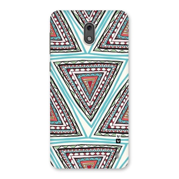 Triangle Abstract Mode Back Case for Nokia 2