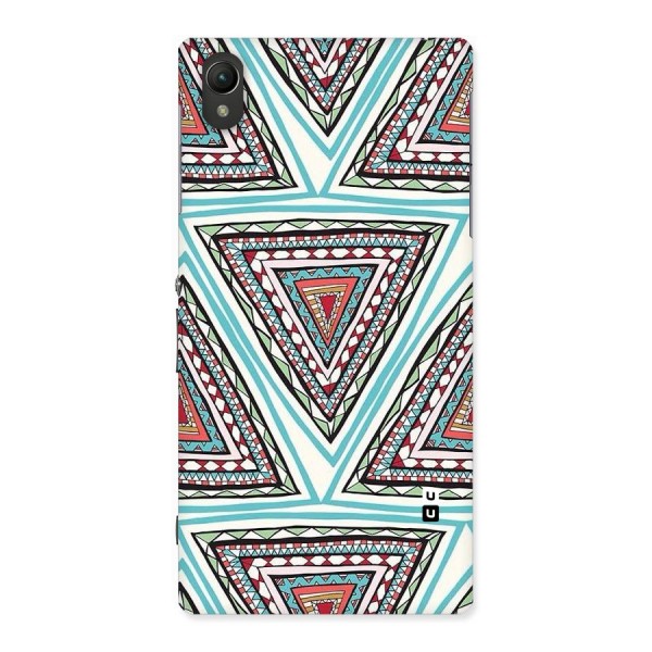 Triangle Abstract Mode Back Case for Sony Xperia Z1