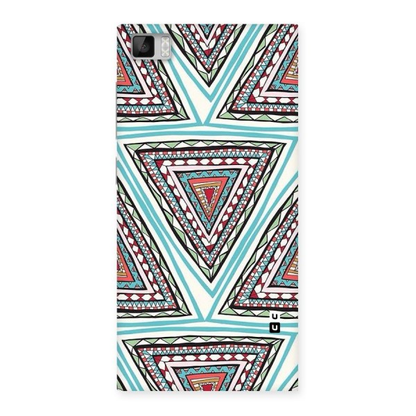 Triangle Abstract Mode Back Case for Xiaomi Mi3