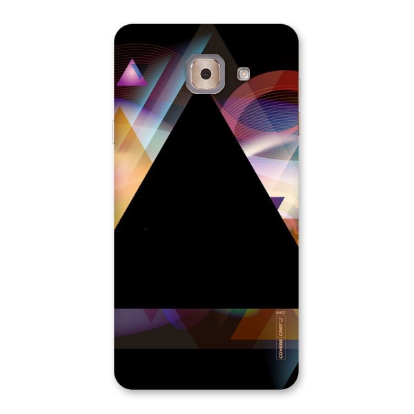 Triangle Black Abstract Back Case for Galaxy J7 Max