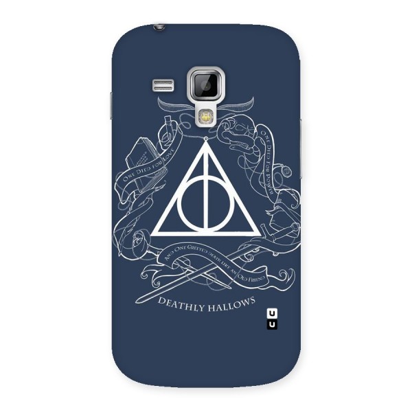 Triangle Blue Back Case for Galaxy S Duos