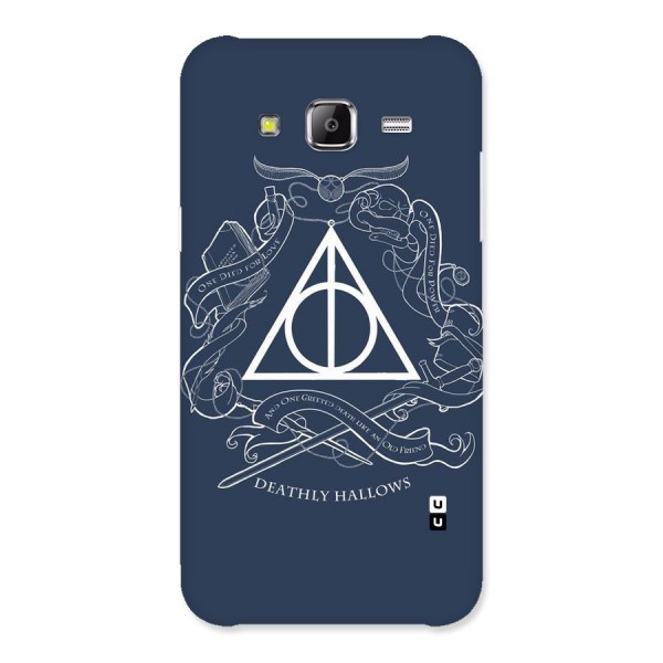 Triangle Blue Back Case for Samsung Galaxy J5