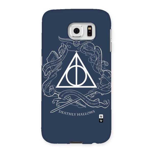 Triangle Blue Back Case for Samsung Galaxy S6