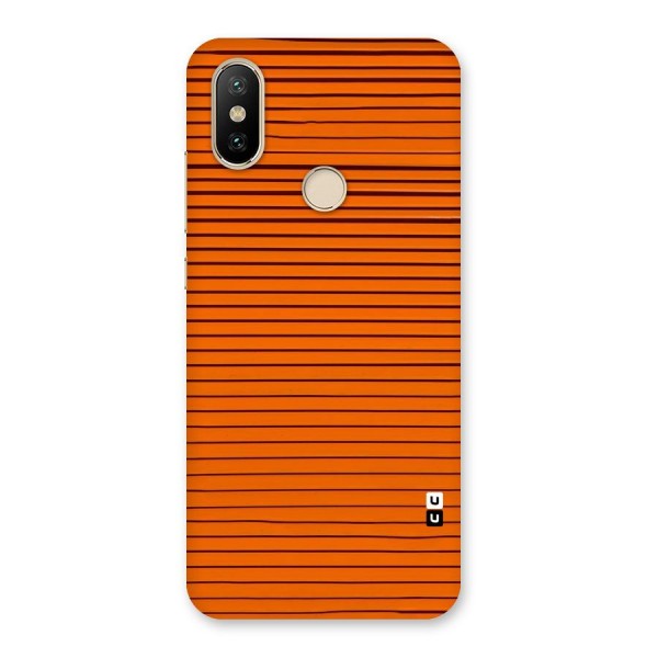 Trippy Stripes Back Case for Mi A2