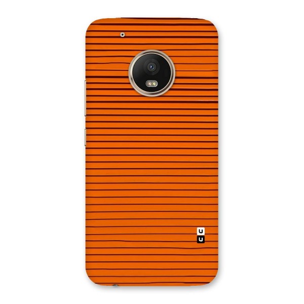 Trippy Stripes Back Case for Moto G5 Plus