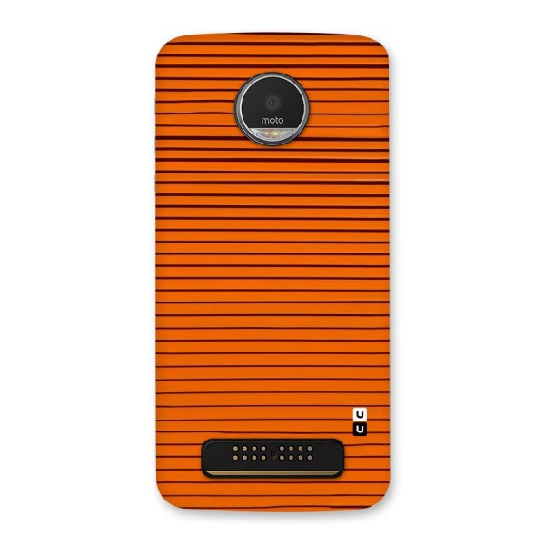 Trippy Stripes Back Case for Moto Z Play