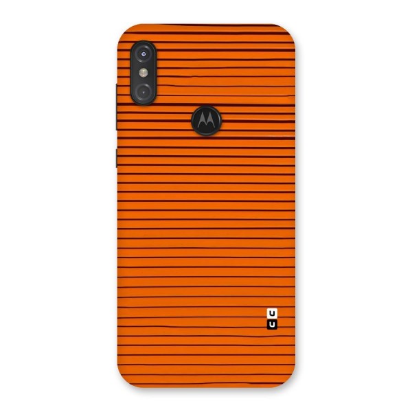 Trippy Stripes Back Case for Motorola One Power