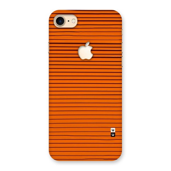 Trippy Stripes Back Case for iPhone 7 Apple Cut