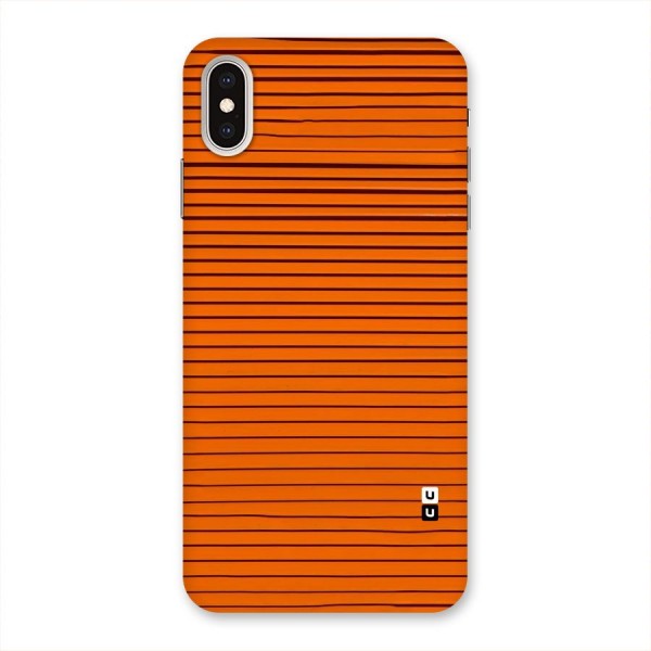 Trippy Stripes Back Case for iPhone XS Max