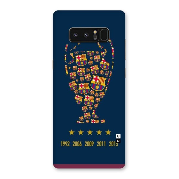 Trophy Team Back Case for Galaxy Note 8