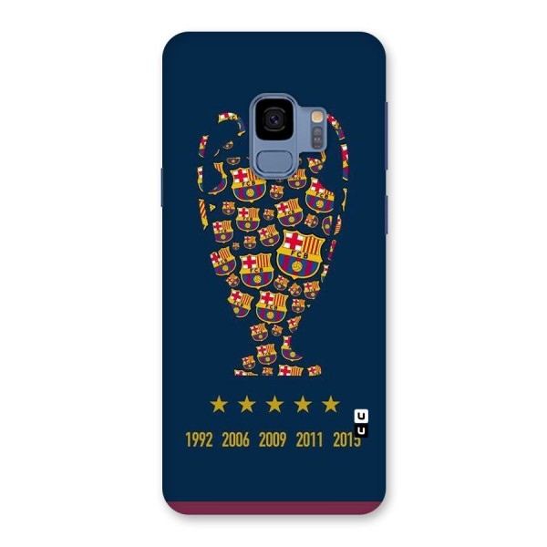 Trophy Team Back Case for Galaxy S9