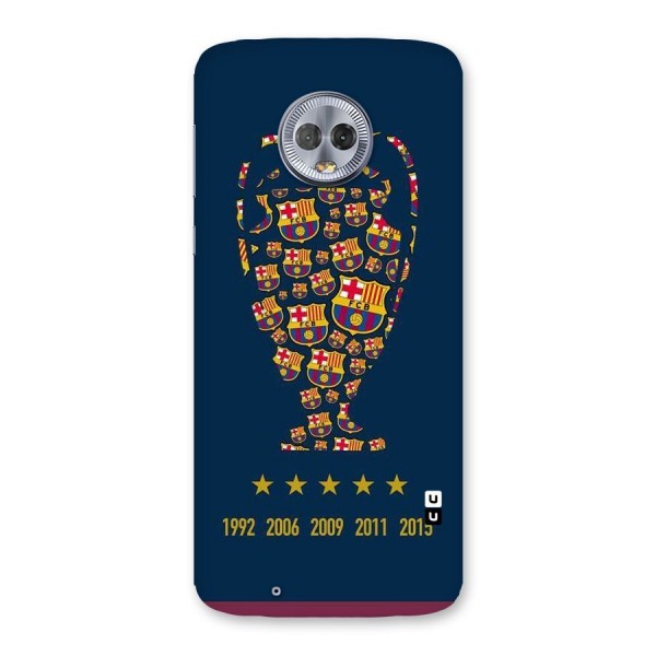 Trophy Team Back Case for Moto G6