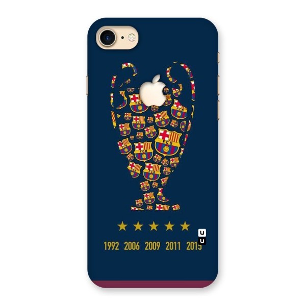 Trophy Team Back Case for iPhone 7 Apple Cut