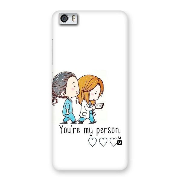 Two Friends In Coat Back Case for Xiaomi Redmi Mi5