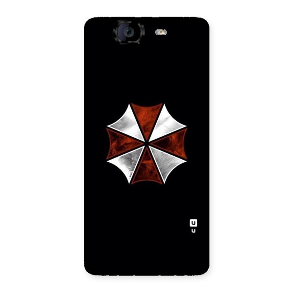 Umbrella Design Back Case for Canvas Knight A350