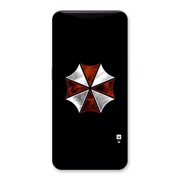 Umbrella Design Back Case for Oppo Find X